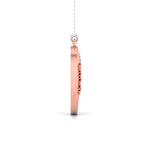 Load image into Gallery viewer, Platinum Rose Gold Fusion Pendant Always Forever JL PT P 8114   Jewelove.US
