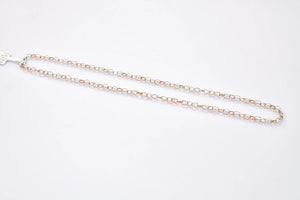 Platinum Rose Gold Linked Chain JL PT CH 900   Jewelove.US