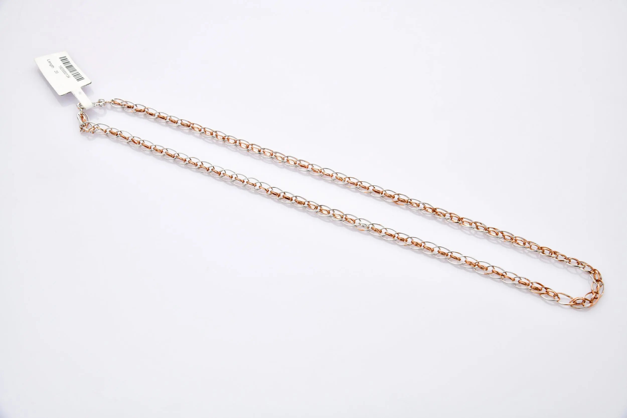 Platinum Rose Gold Mens Chain JL PT CH 877   Jewelove.US