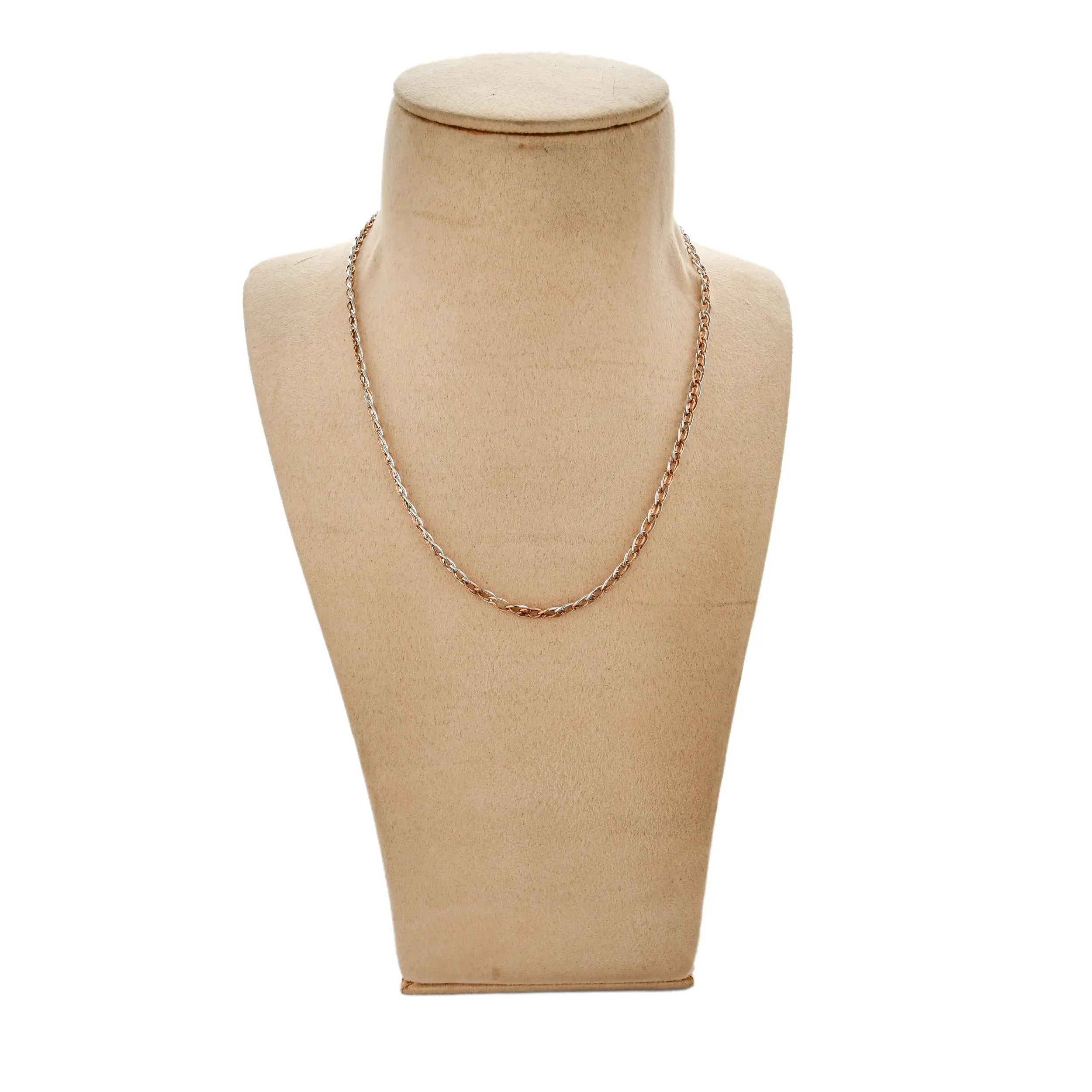 Platinum Rose Gold Mens Chain JL PT CH 877   Jewelove.US