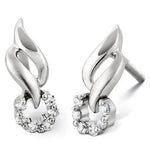 Load image into Gallery viewer, Platinum Studs with Prong set Diamonds SJ PTO E 106   Jewelove.US
