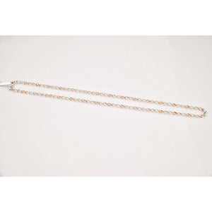 Platinum & 18K Rose Gold Chain JL PT CH 823   Jewelove.US