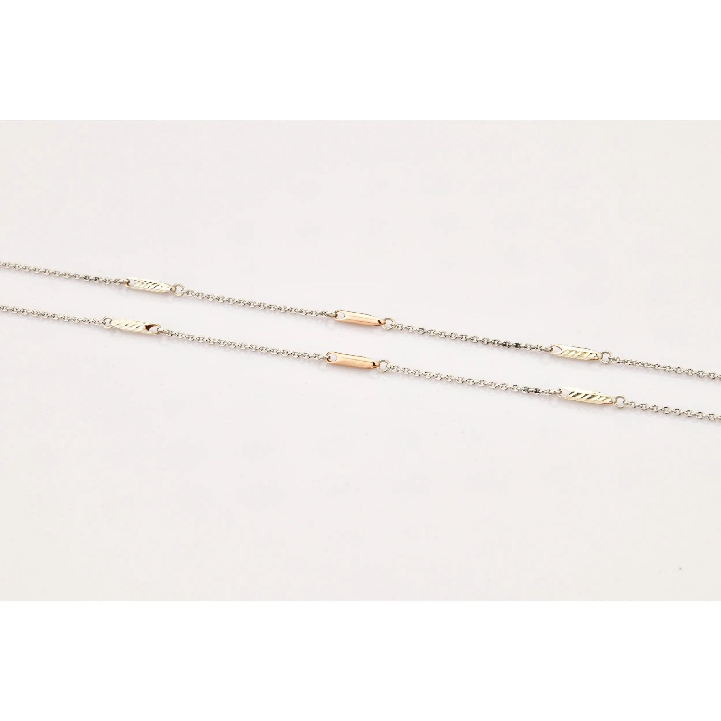 Platinum & Rose Gold Chain JL PT CH 812   Jewelove.US