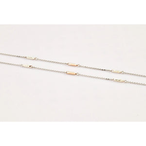 Platinum & Rose Gold Chain JL PT CH 812   Jewelove.US