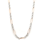 Load image into Gallery viewer, Platinum &amp; Rose Gold Chain for Men JL PT CH 868   Jewelove.US
