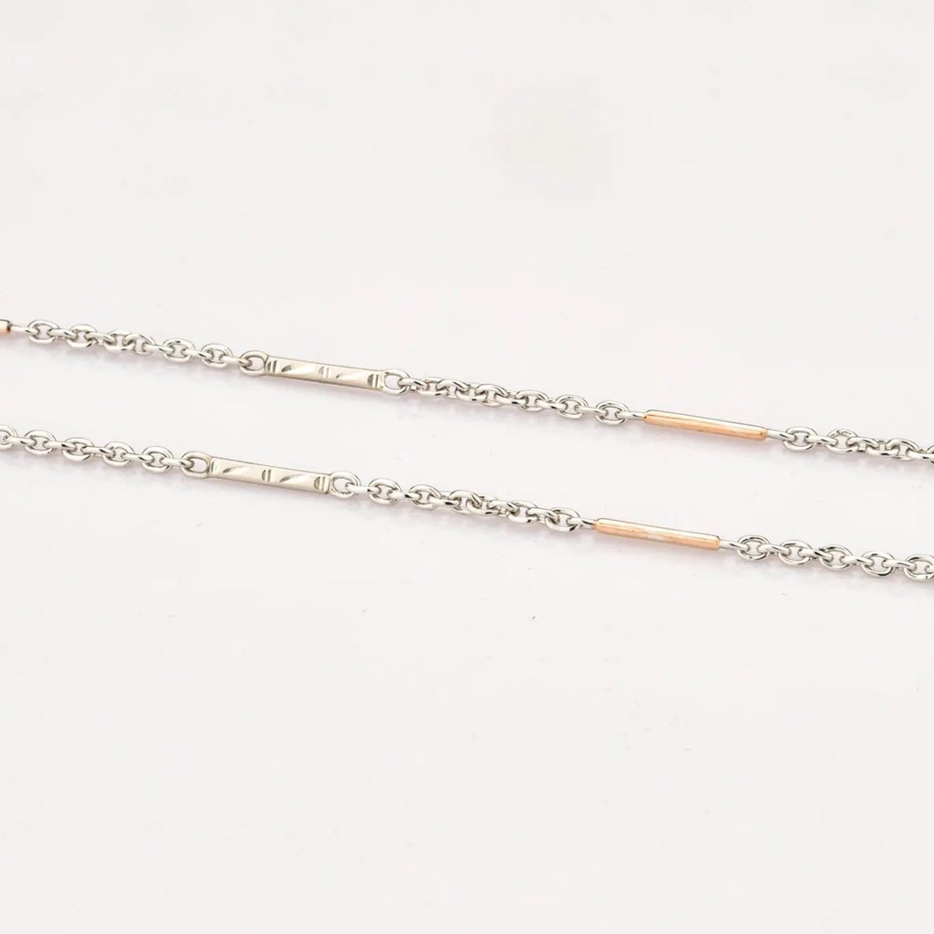 Platinum & Rose Gold Fusion Chain JL PT CH 811   Jewelove.US