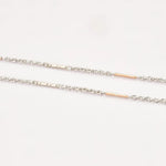 Load image into Gallery viewer, Platinum &amp; Rose Gold Fusion Chain JL PT CH 811   Jewelove.US
