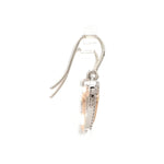 Load image into Gallery viewer, Platinum &amp; Rose Gold Hearts &amp; Diamonds Earrings JL PT E 8063   Jewelove.US
