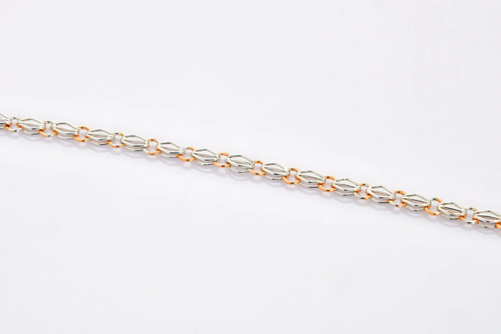 Platinum & Rose gold Bracelet JL PTB 702   Jewelove.US