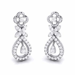 Platinum with Diamond Pendant Set JL PT P 2  Earrings Jewelove.US