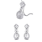 Load image into Gallery viewer, Platinum with Diamond Pendant Set JL PT P 2  Pendant-Set Jewelove.US
