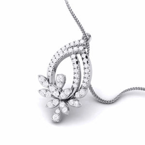 Platinum with Diamond Pendant Set JL PT P 6   Jewelove.US