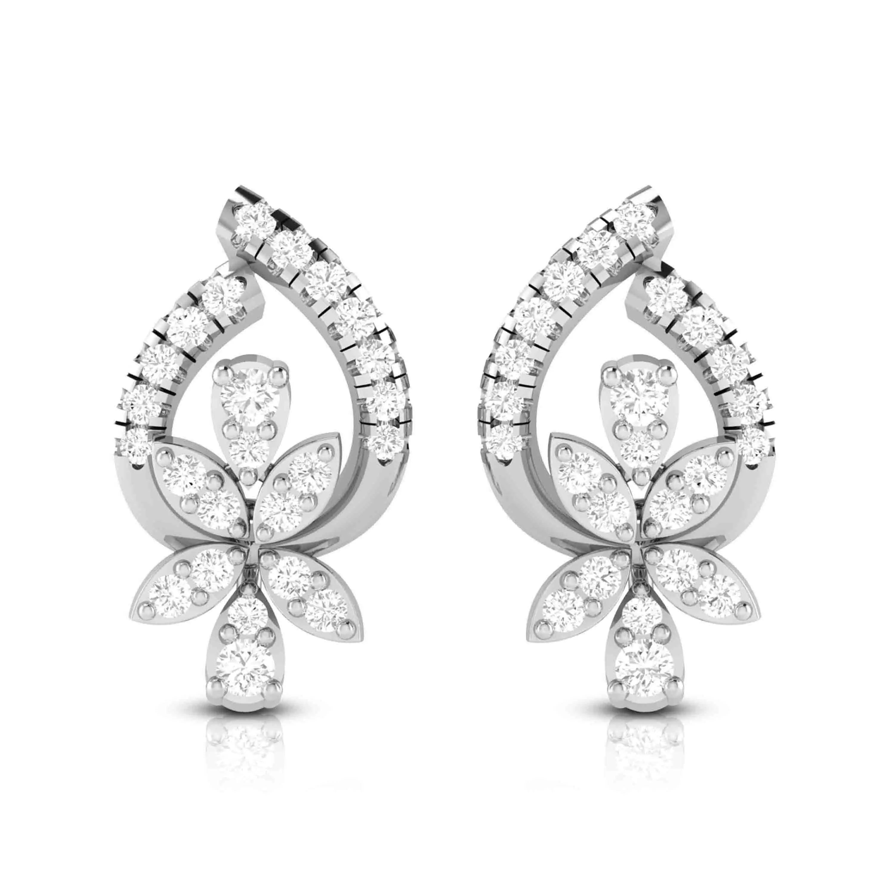 Platinum with Diamond Pendant Set JL PT P 6   Jewelove.US