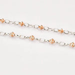 Load image into Gallery viewer, Platinum with Rose Gold Chain JL PT CH 827   Jewelove.US
