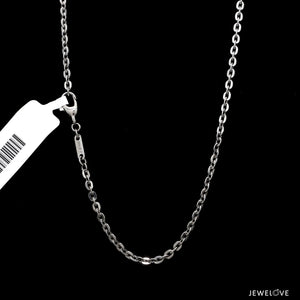Platinum Oval Links Chain for Men JL PT CH 1199