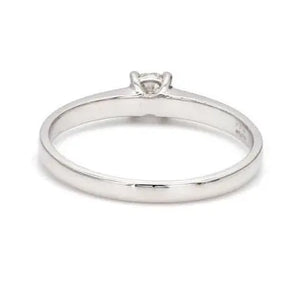 Pointer Classic 4 Prong Solitaire Ring made in Platinum SKU 0012   Jewelove.US