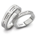 Load image into Gallery viewer, Price Point Platinum Love Bands JL PT 131   Jewelove
