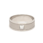 Load image into Gallery viewer, Princess Cut Single Diamond Ring for Men JL PT 420   Jewelove
