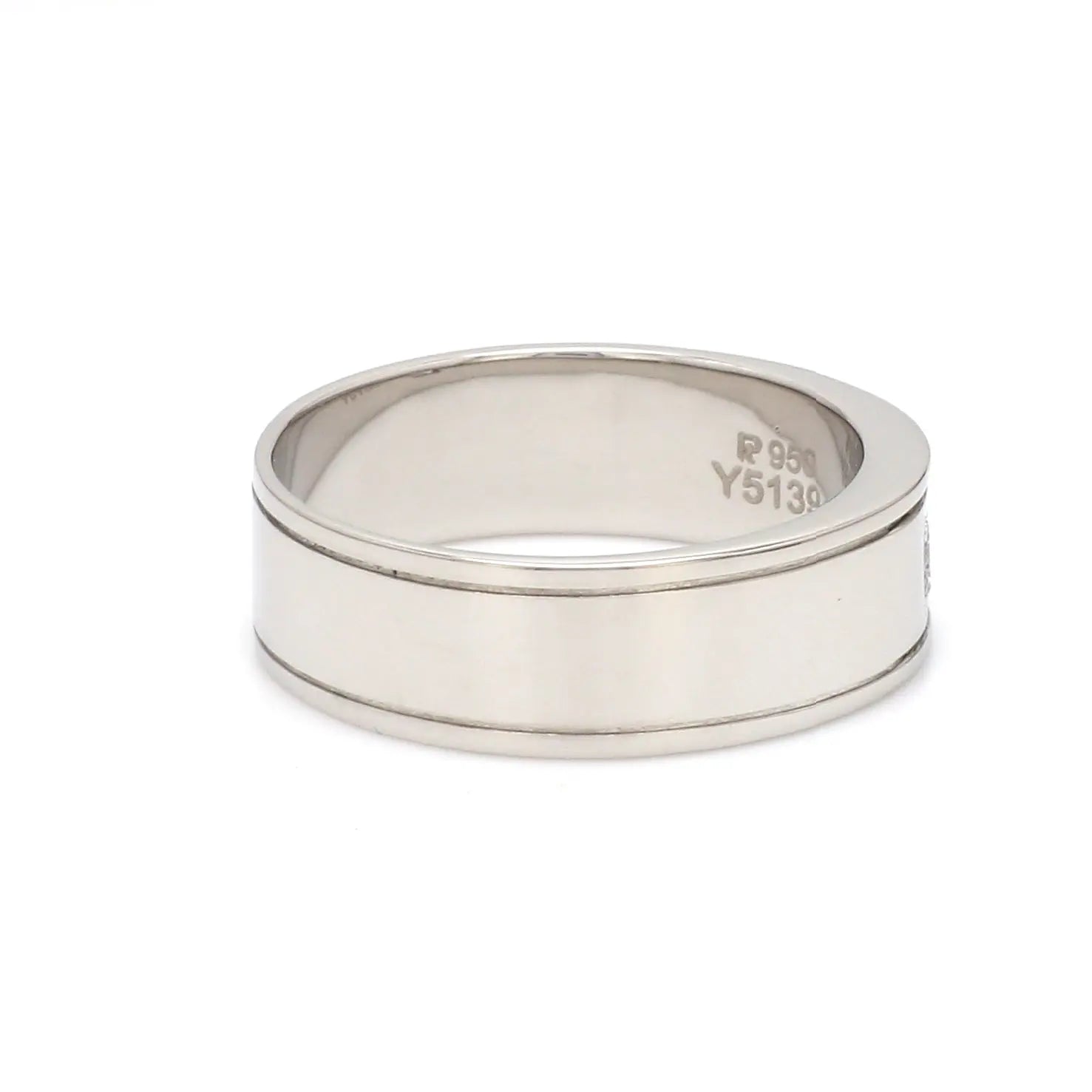 Princess Cut Single Diamond Ring for Men JL PT 420   Jewelove