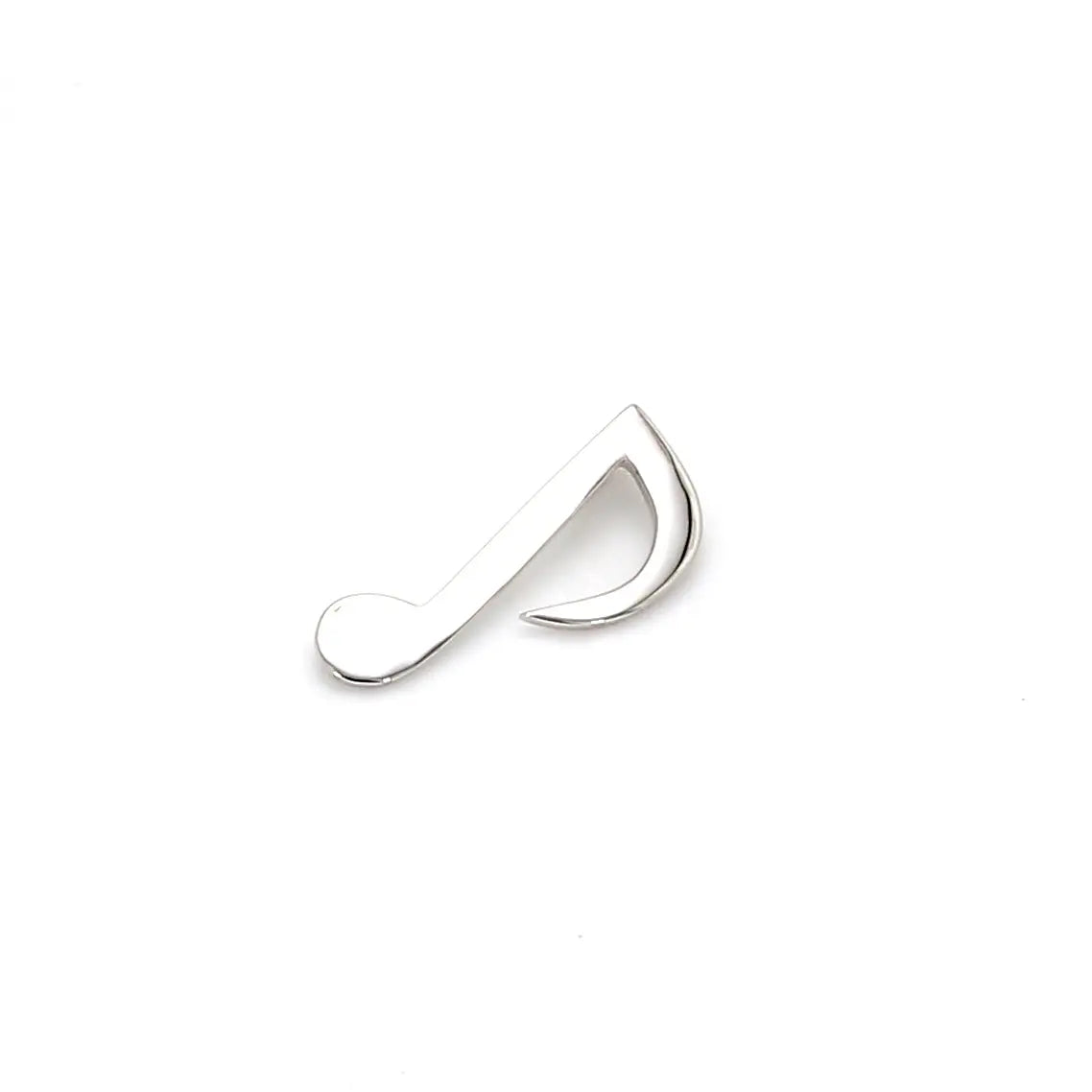 Plain Pendant 8th Note / Quaver Musical Note Pendant JL PT E 166   Jewelove.US