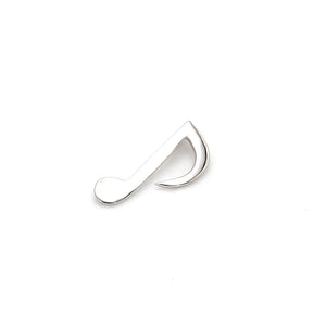 Plain Pendant 8th Note / Quaver Musical Note Pendant JL PT E 166   Jewelove.US