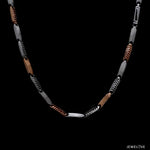 Load image into Gallery viewer, 4mm Platinum Rose Gold Links Chain for Men JL PT CH 1404
