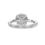 Load image into Gallery viewer, 50-Pointer Solitaire Halo Diamond Shank Platinum Ring JL PT 1332-A   Jewelove.US
