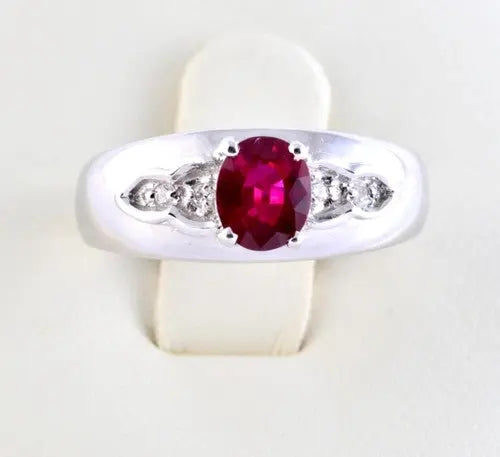 Ruby & Diamond Gold Ring JL R 64   Jewelove