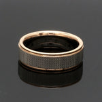 Load image into Gallery viewer, 5.5mm Unisex Platinum Rose Gold Rings JL PT 1121-B

