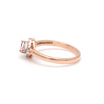Load image into Gallery viewer, 18K Rose Gold Ring with Pink Diamond for Women JL AU 100   Jewelove.US
