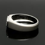 Load image into Gallery viewer, Emerald Cut Solitaire Lab Grown Diamond Ring for Men JL PT LG-1431
