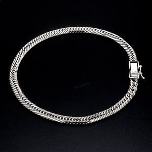 4.5mm Japanese Platinum Cuban Bracelet for Men JL PTB 1176   Jewelove.US