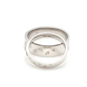 Designer Platinum  Princess Diamond Cut Couple Ring JL PT CB 87   Jewelove