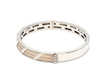 Load image into Gallery viewer, Men of Platinum| 7mm Platinum &amp; Rose Gold Bracelet for Men JL PTB 1209   Jewelove.US
