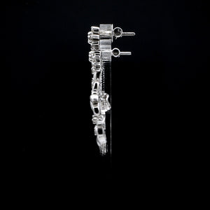 Designer Platinum Diamond Earrings for Women JL PT E 343