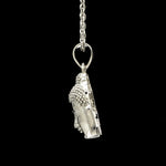 Load image into Gallery viewer, Plain Platinum Mahatma Buddha Pendant JL PT BUDDHA
