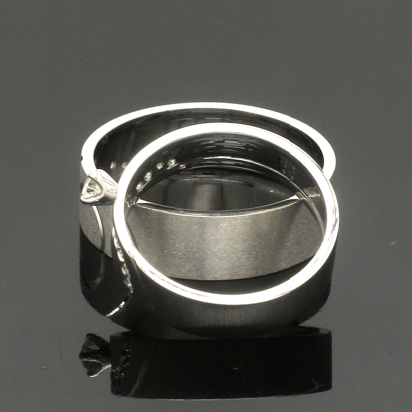 Platinum Diamond Couple Love Bands JL PT 1403