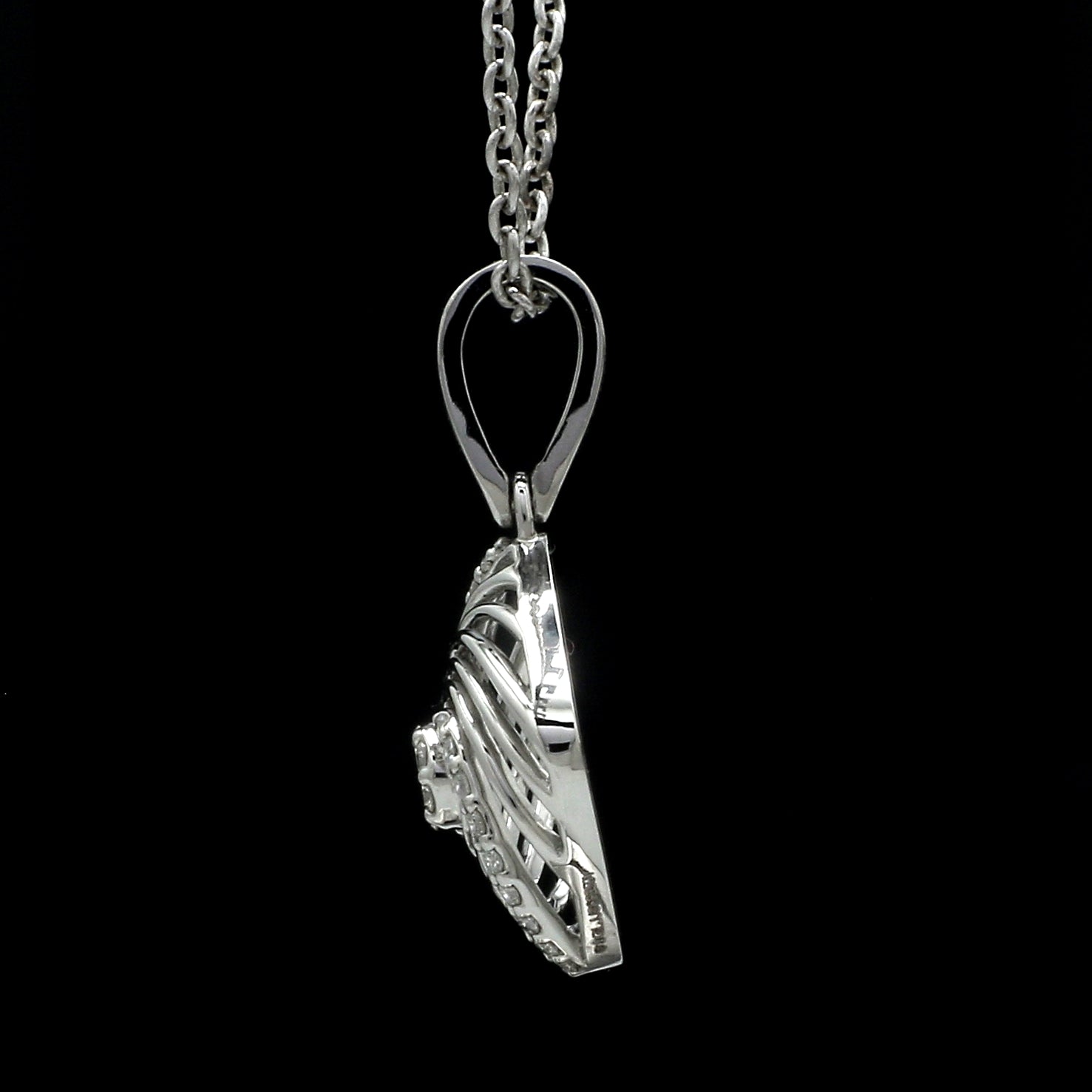 Platinum with Diamond Pendant for Women JL PT P 2453   Jewelove.US