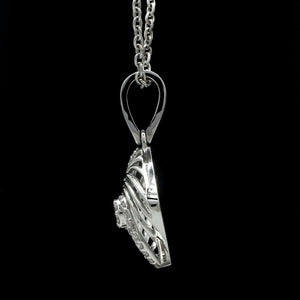 Platinum with Diamond Pendant for Women JL PT P 2453   Jewelove.US