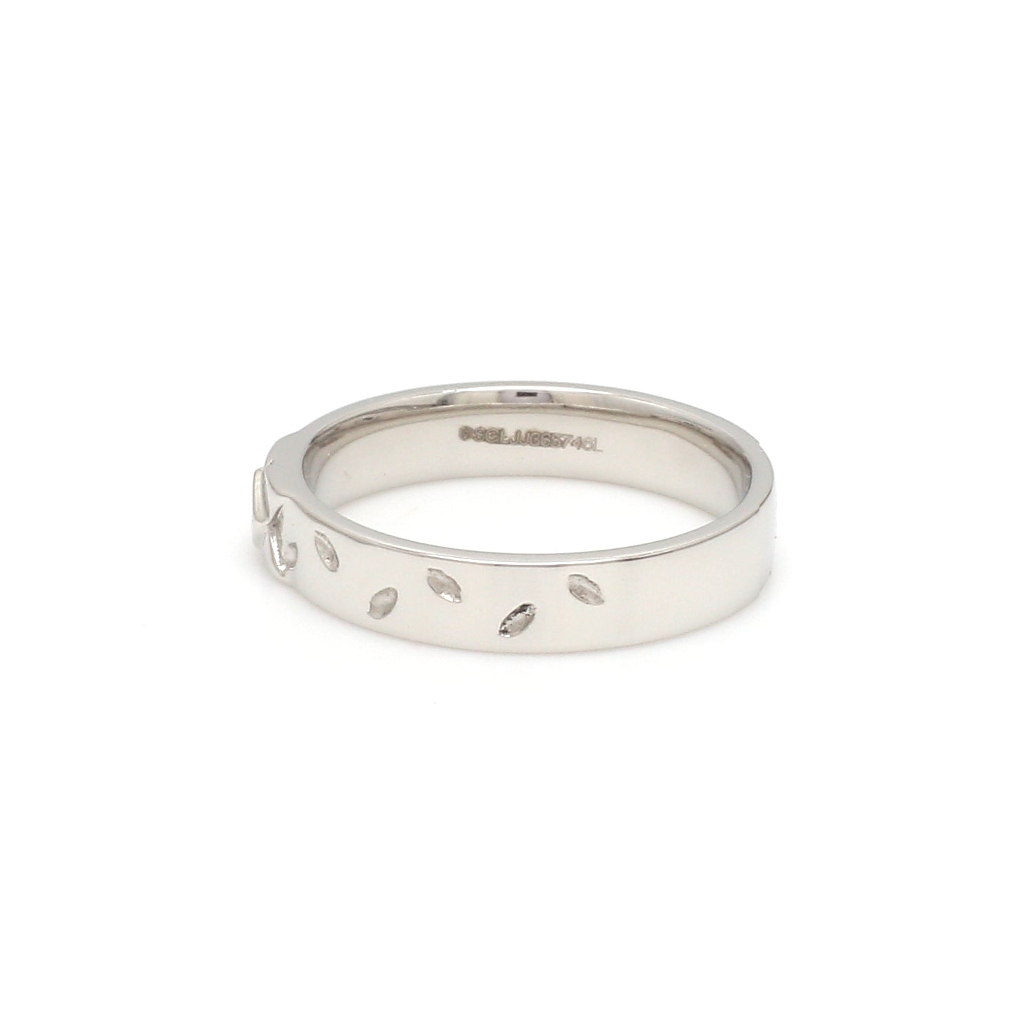 Designer Platinum  Princess Diamond Cut Couple Ring JL PT CB 87