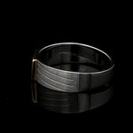 Load image into Gallery viewer, Parallel Paths Platinum Couple Rings with Rose Gold &amp; Diamonds JL PT 966
