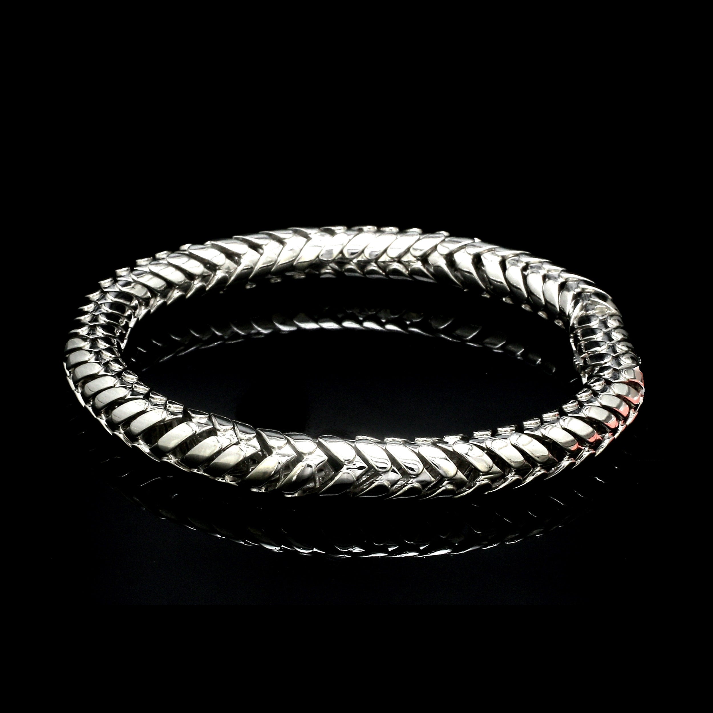 Men of Platinum |  7.75mm Heavy Bracelet for Men JL PTB 1306