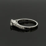 Load image into Gallery viewer, 50-Pointer Solitaire Diamond Shank Platinum Ring JL PT 1324-A   Jewelove.US
