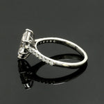 Load image into Gallery viewer, Marquise Cut Solitaire Diamond Shank Platinum Lab Grown Diamond Ring JL PT 19019-LGD
