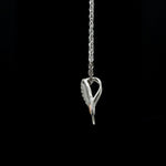 Load image into Gallery viewer, Evara Platinum Diamonds Pendant with Rose Gold Heart JL PT P 323   Jewelove.US
