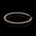 Load image into Gallery viewer, 5mm Platinum &amp; Rose Gold Bracelet for Men JL PTB 1087-RG
