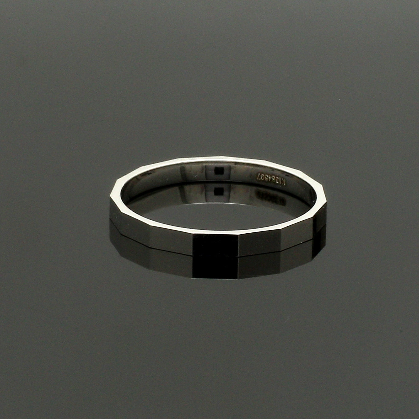 2mm Designer Japanese Platinum Ring for Women JL PT 1335   Jewelove