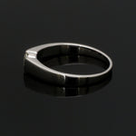 Load image into Gallery viewer, Platinum Solitaire Band with 1-Carat Lab Grown Solitaire for Men JL PT LG 1148
