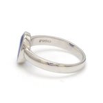 Load image into Gallery viewer, 2.50-Carat Natural Blue Sapphire Platinum Ring JL PT Sapphire
