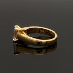 Load image into Gallery viewer, 70-Pointer Emerald Cut Solitaire Diamond 18K Yellow Gold Ring JL AU RS EM 127Y   Jewelove.US
